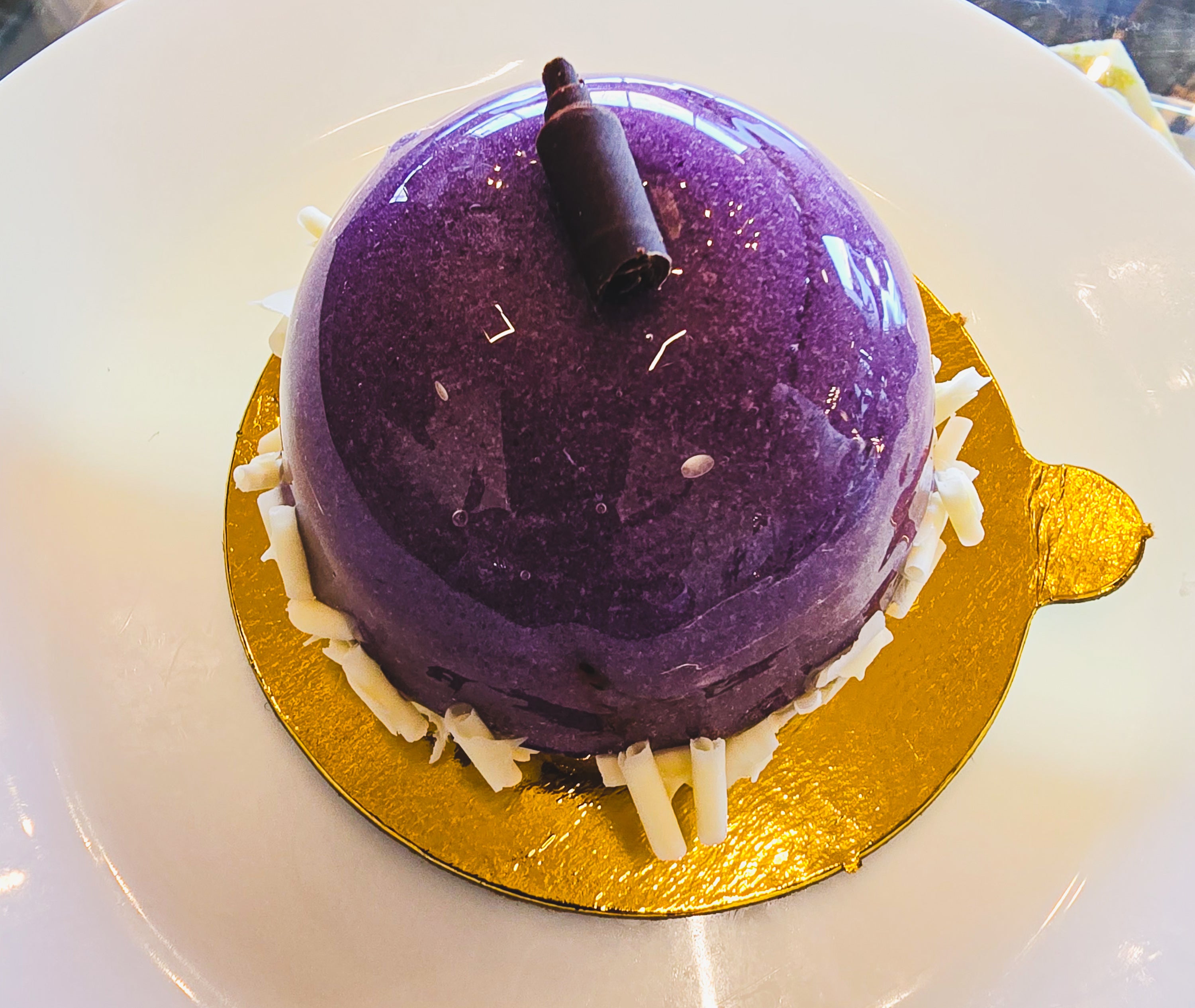 Ube Dome Cake