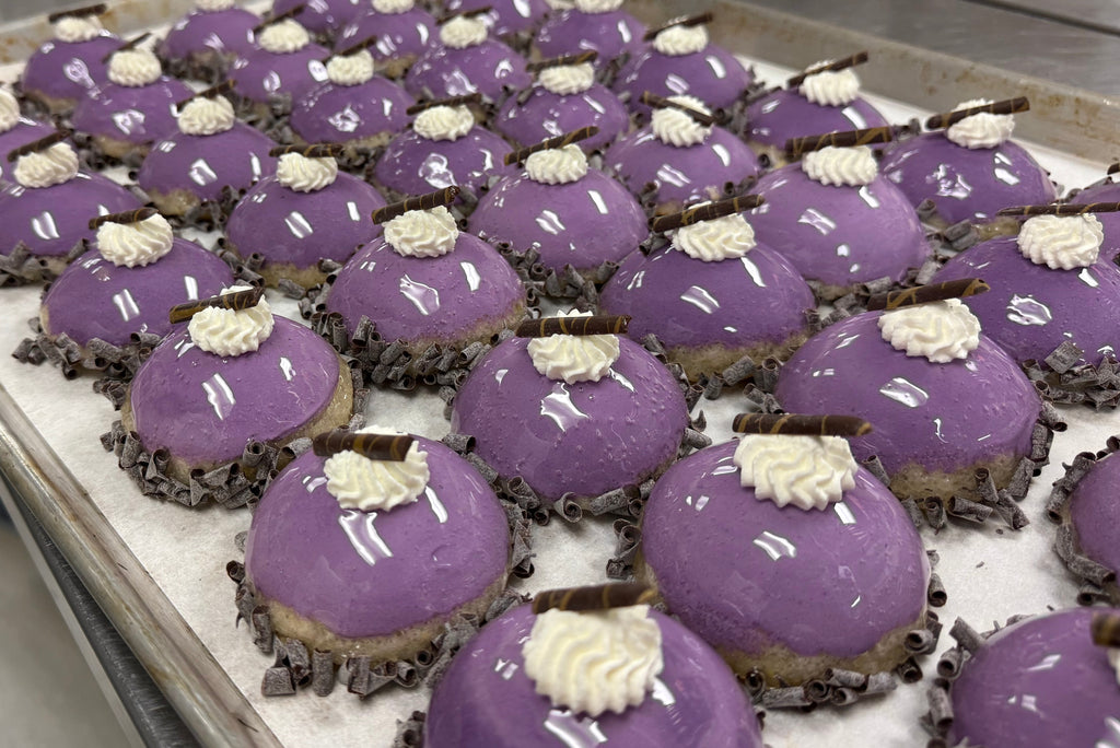 Ube Dome Cake